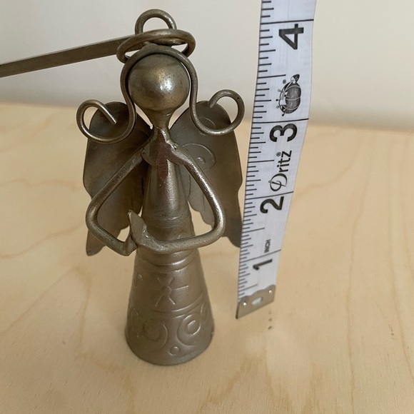 Pewter Angel Christmas Candle Snuffer - Picture 7 of 7